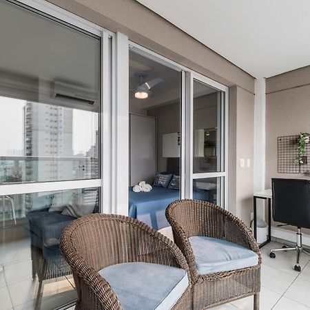 Estilo, Conforto E Vista Panoramica Ideal Para Trabalho Ou Lazer São Paulo Exterior photo
