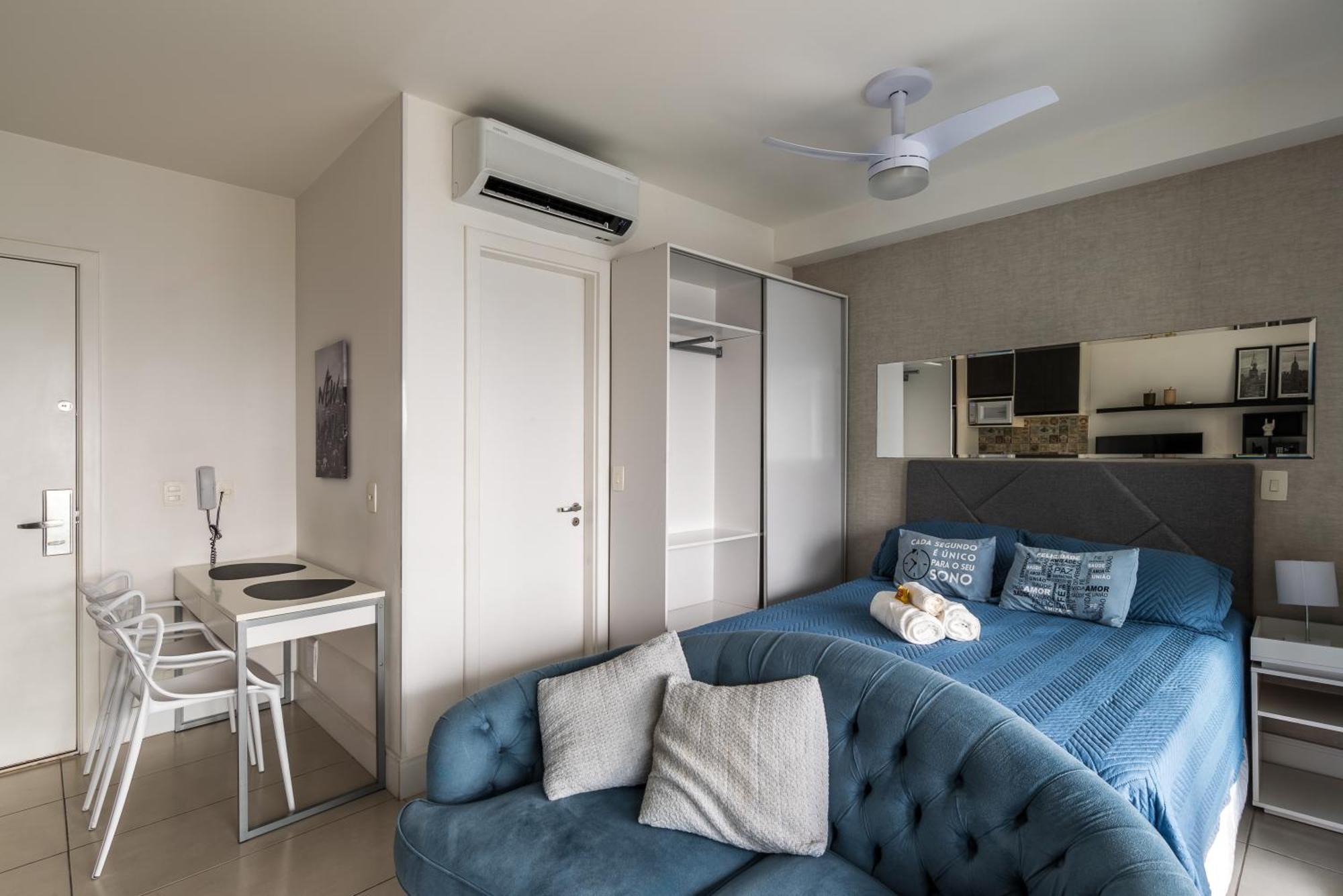 Estilo, Conforto E Vista Panoramica Ideal Para Trabalho Ou Lazer São Paulo Exterior photo